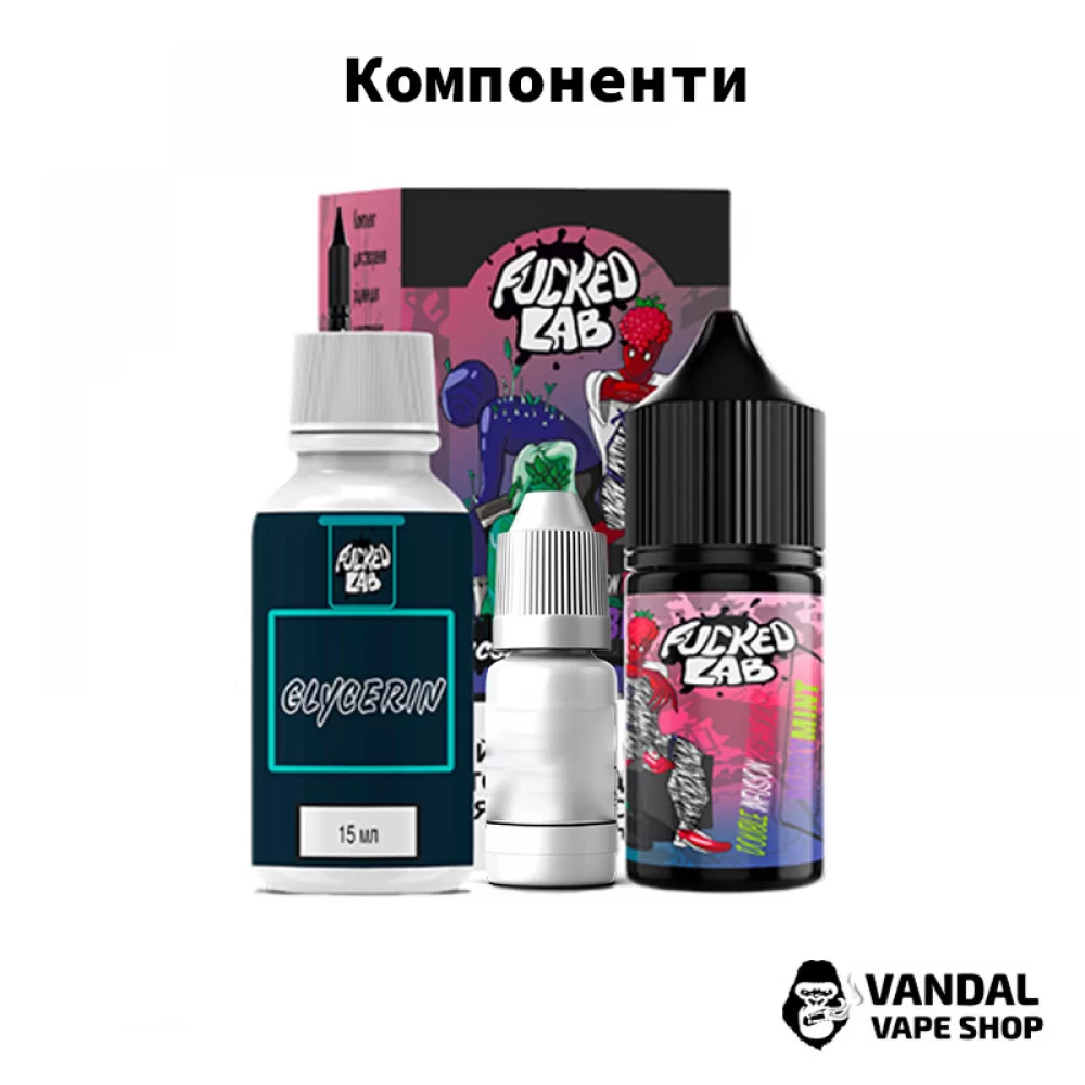 Наборы для самозамеса Fucked Platinum 30 мл 50 мг - Coffee Tobacco